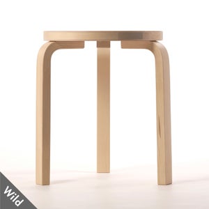 Stool 60 3本脚 ナチュラル ラッカー 0959