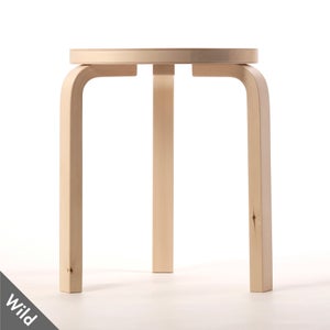 Stool 60 3本脚 ナチュラル ラッカー 0968