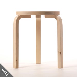 Stool 60 3本脚 ナチュラル ラッカー 0972