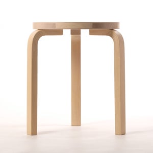 Stool 60 3本脚 ナチュラル ラッカー 0976