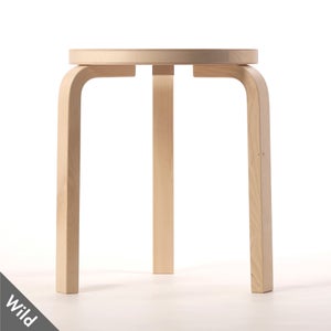 Stool 60 3本脚 ナチュラル ラッカー 0981