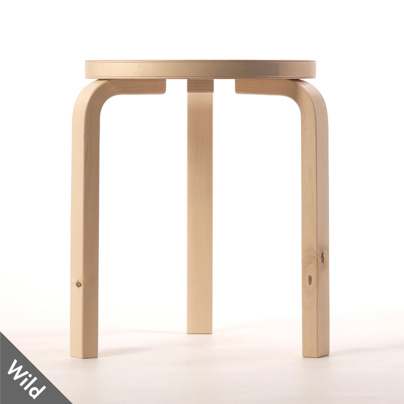 アルテックスツール 60 3本脚 スコープ [artek / Stool 60] Stool 60 (スツール60) | ナチュラル ラッカー | Artek (アルテック)