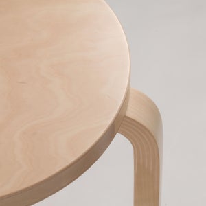 Stool 60 3本脚 ナチュラル ラッカー 0843