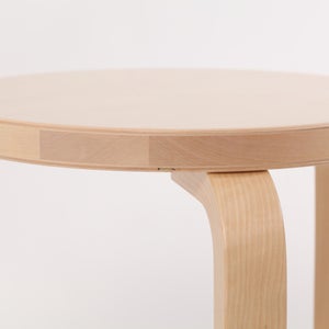 Stool 60 3本脚 ナチュラル ラッカー 0844