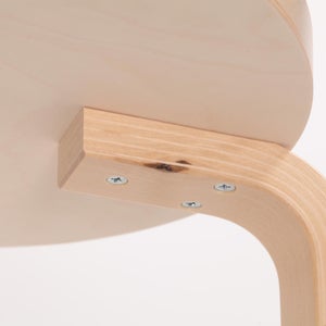 Stool 60 3本脚 ナチュラル ラッカー 0850