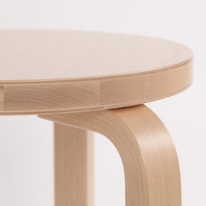 Stool 60 3本脚 ナチュラル ラッカー 0880