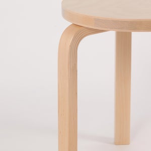 Stool 60 3本脚 ナチュラル ラッカー 0924