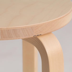 Stool 60 3本脚 ナチュラル ラッカー 0978