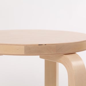 Stool 60 3本脚 ナチュラル ラッカー 0843