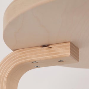 Stool 60 3本脚 ナチュラル ラッカー 0855