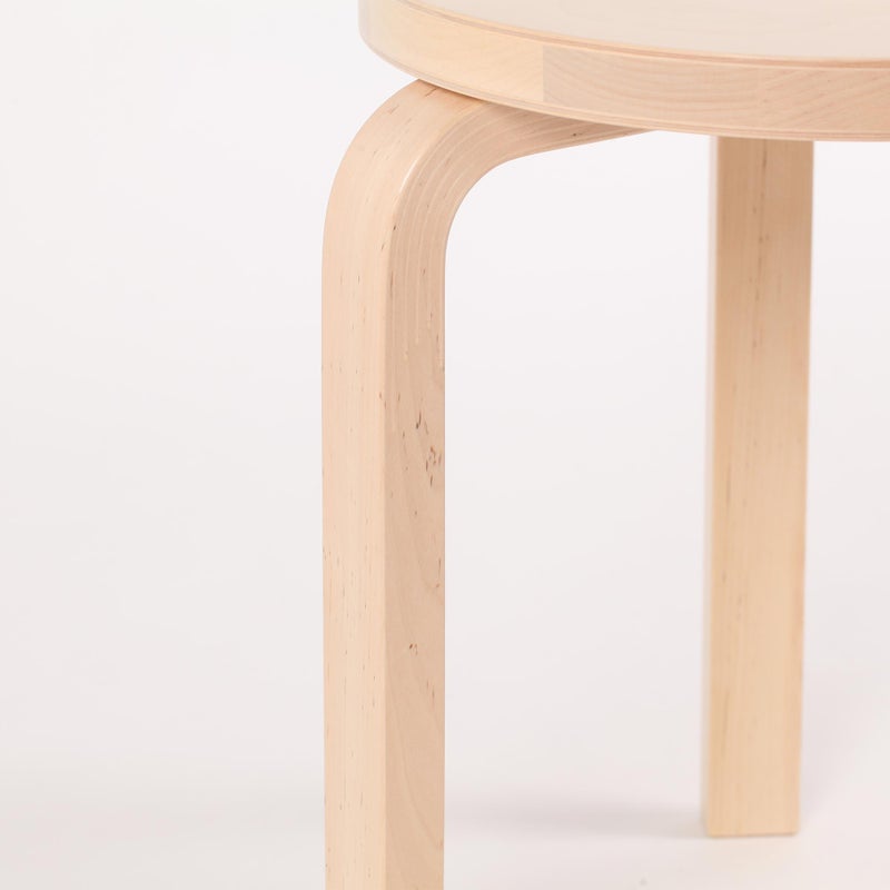 Stool 60 (スツール60) | ナチュラル ラッカー | Artek (アルテック)