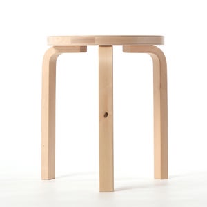 Stool 60 3本脚 ナチュラル ラッカー 0882