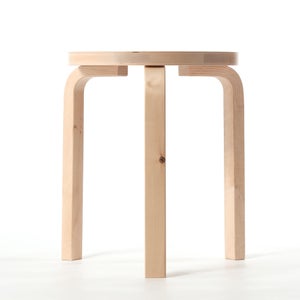 Stool 60 3本脚 ナチュラル ラッカー 0883