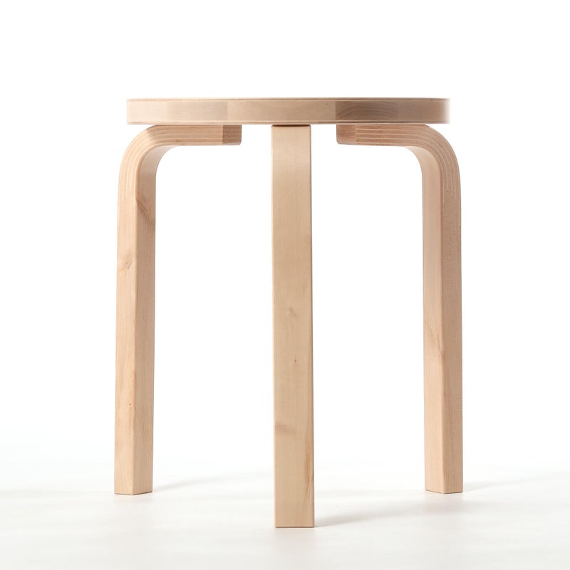 aritek スツール60 ウスタヴァ　scope Stool 60 (スツール60) | ナチュラル ラッカー | Artek (アルテック)