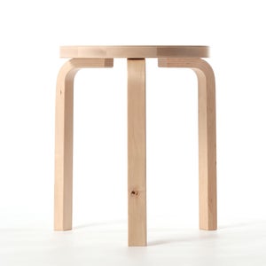 Stool 60 3本脚 ナチュラル ラッカー 0890