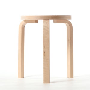 Stool 60 3本脚 ナチュラル ラッカー 0893