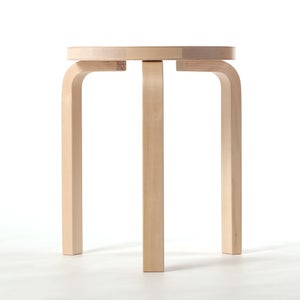 Stool 60 3本脚 ナチュラル ラッカー 0931