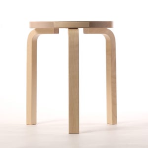 Stool 60 3本脚 ナチュラル ラッカー 0957