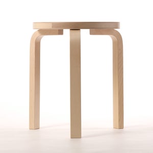 Stool 60 3本脚 ナチュラル ラッカー 0964