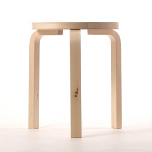 Stool 60 3本脚 ナチュラル ラッカー 0968