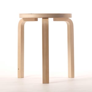 Stool 60 3本脚 ナチュラル ラッカー 0979