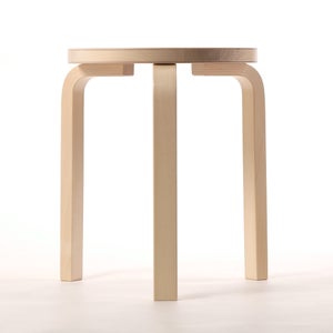 Stool 60 3本脚 ナチュラル ラッカー 0980