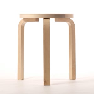 Stool 60 3本脚 ナチュラル ラッカー 0982