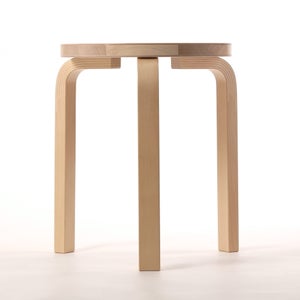 Stool 60 3本脚 ナチュラル ラッカー 0983