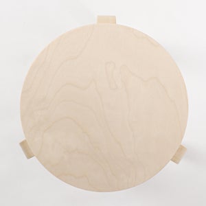 Stool 60 3本脚 ナチュラル ラッカー 0837