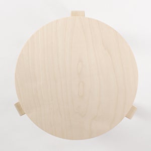 Stool 60 3本脚 ナチュラル ラッカー 0839