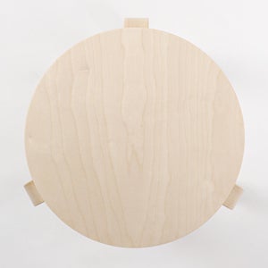 Stool 60 3本脚 ナチュラル ラッカー 0842