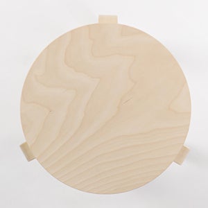 Stool 60 3本脚 ナチュラル ラッカー 0846