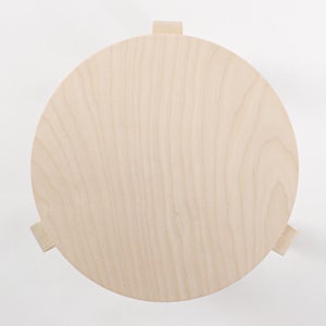 Stool 60 3本脚 ナチュラル ラッカー 0848