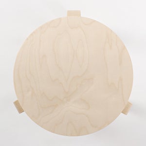 Stool 60 3本脚 ナチュラル ラッカー 0849