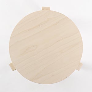 Stool 60 3本脚 ナチュラル ラッカー 0878