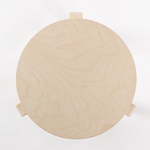 Stool 60 3本脚 ナチュラル ラッカー 0885