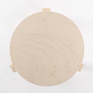 Stool 60 3本脚 ナチュラル ラッカー 0893