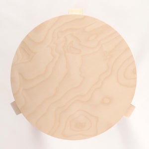 Stool 60 3本脚 ナチュラル ラッカー 0923