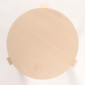 Stool 60 3本脚 ナチュラル ラッカー 0931
