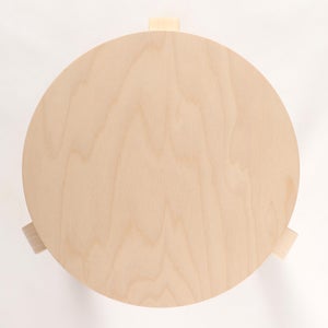 Stool 60 3本脚 ナチュラル ラッカー 0933