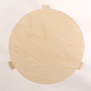 Stool 60 3本脚 ナチュラル ラッカー 0954