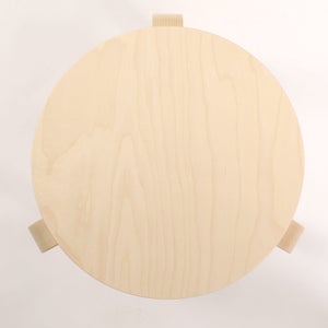 Stool 60 3本脚 ナチュラル ラッカー 0960