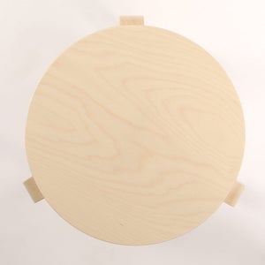 Stool 60 3本脚 ナチュラル ラッカー 0964