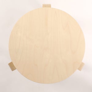 Stool 60 3本脚 ナチュラル ラッカー 0971