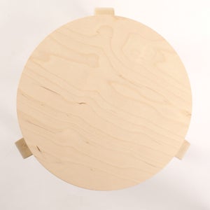 Stool 60 3本脚 ナチュラル ラッカー 0977
