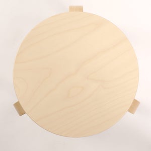 Stool 60 3本脚 ナチュラル ラッカー 0983