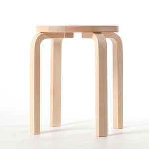Stool E60 4本脚 ナチュラル ラッカー 0391