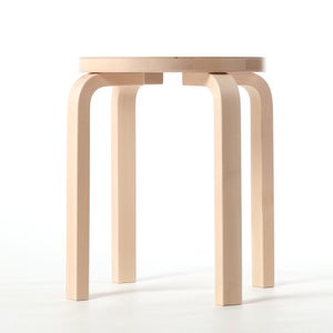 Stool E60 4本脚 ナチュラル ラッカー 0399