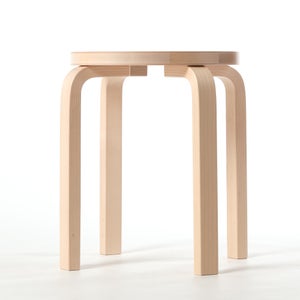 Stool E60 4本脚 ナチュラル ラッカー 0382