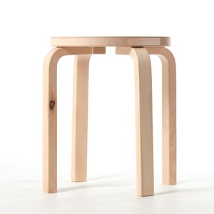 Stool E60 4本脚 ナチュラル ラッカー 0383